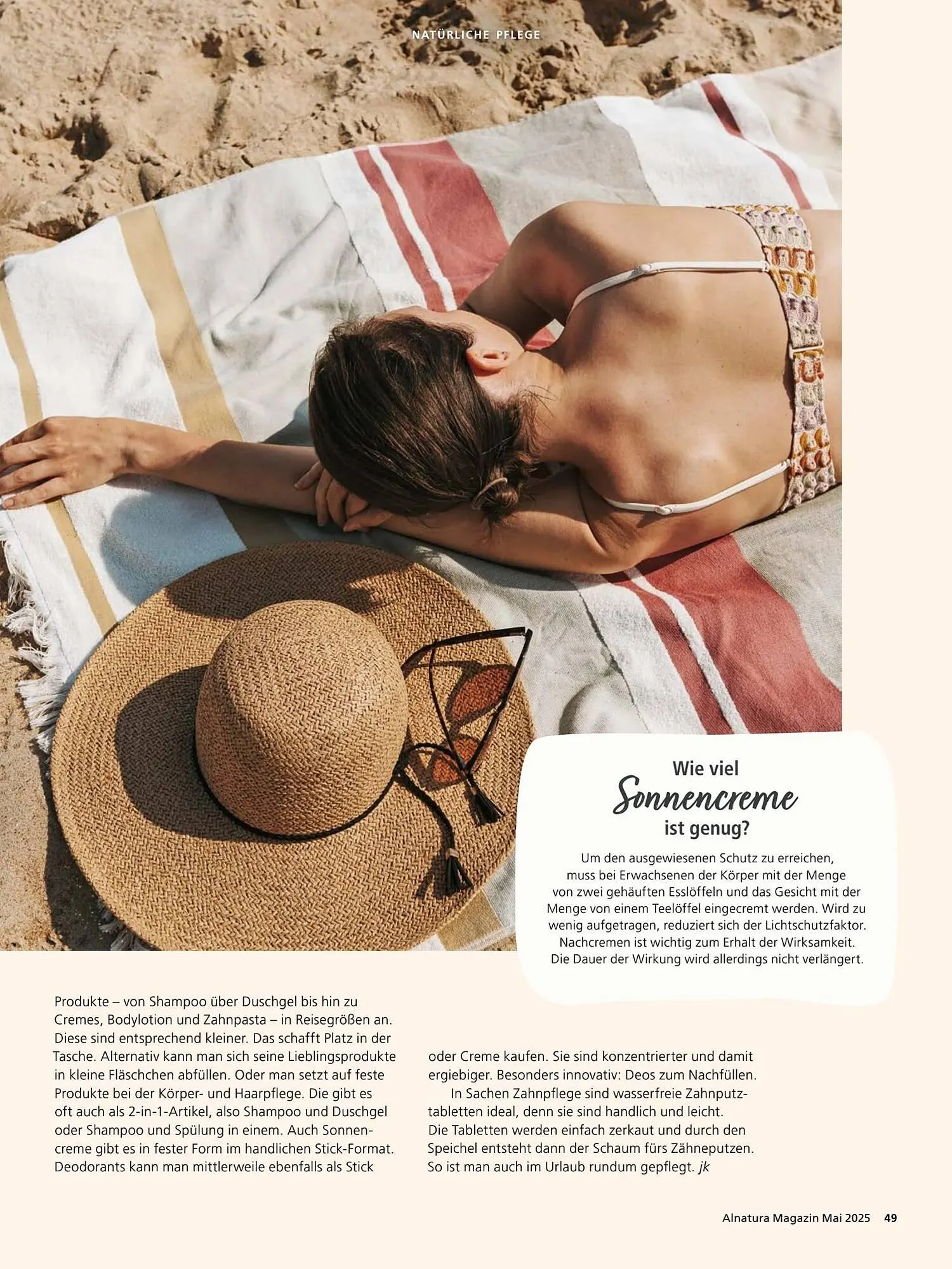 Alnatura Prospekt von 2. Mai bis 1. Juni 2025 - Prospekt seite 49