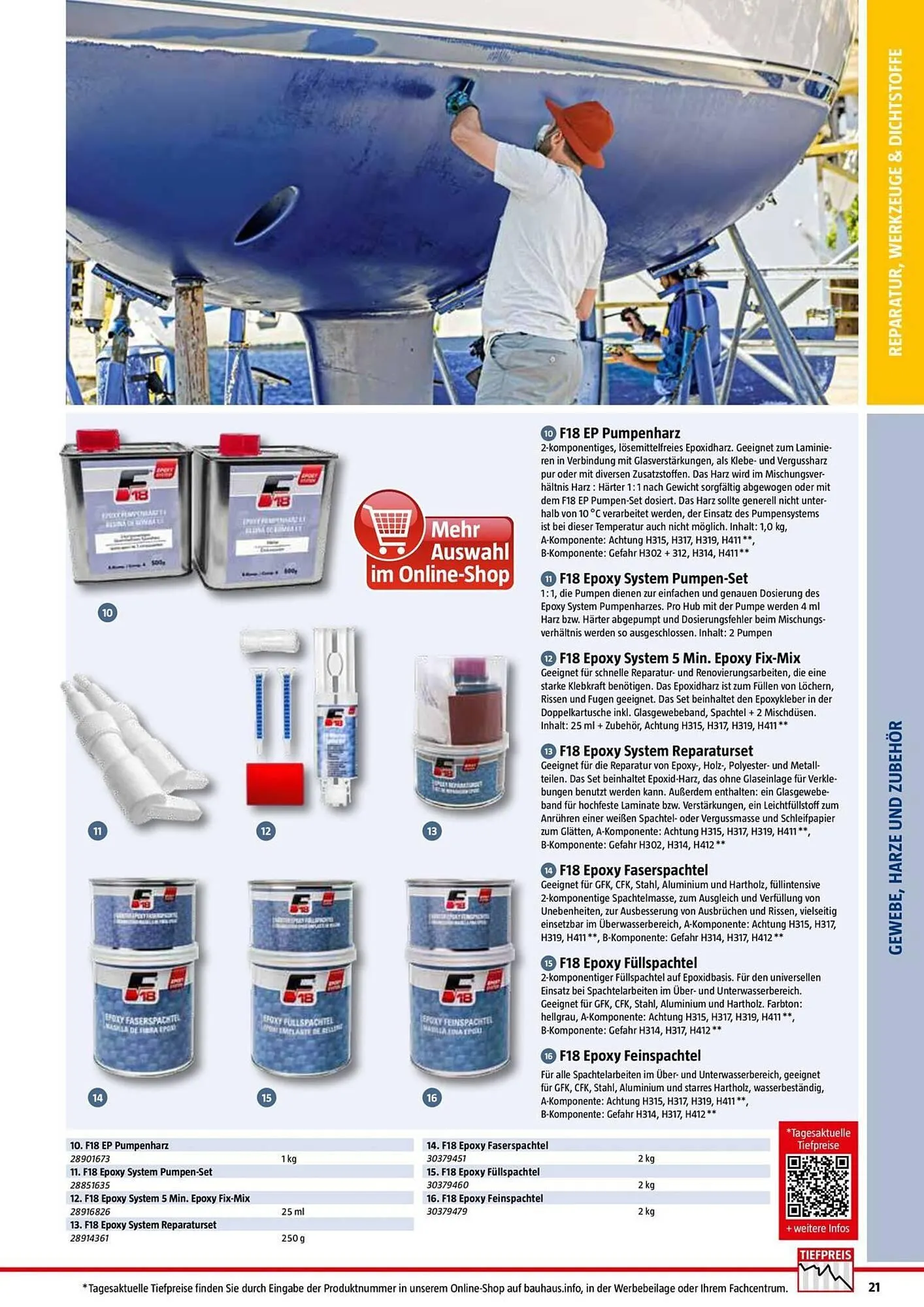 Bauhaus Magazin von 1. Februar bis 28. Februar 2026 - Prospekt seite 21