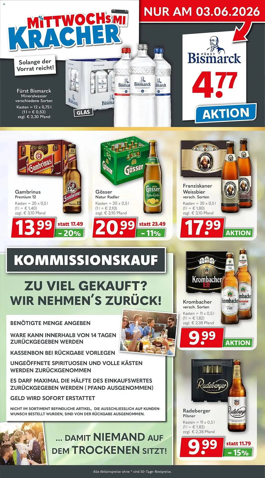 Getränkeland Prospekt von 26. Mai bis 6. Juni 2026 - Prospekt seite 3