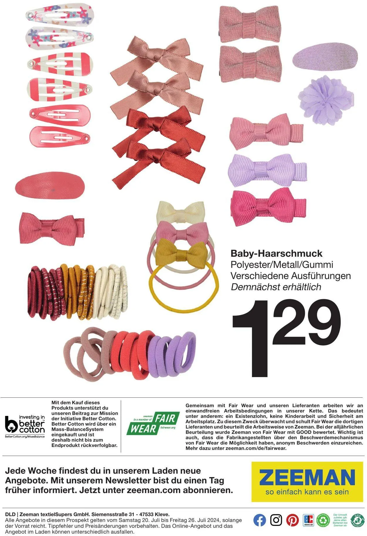 Zeeman Aktueller Prospekt von 21. August bis 4. September 2025 - Prospekt seite 11