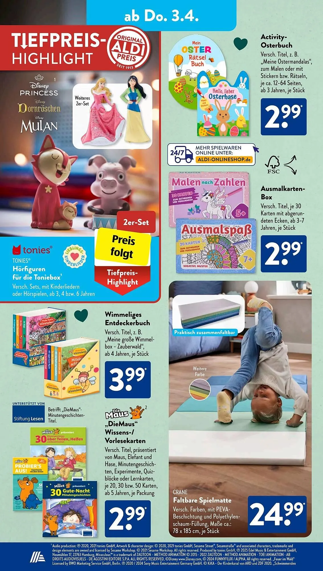 Aldi Süd Prospekt von 31. März bis 6. April 2025 - Prospekt seite 9