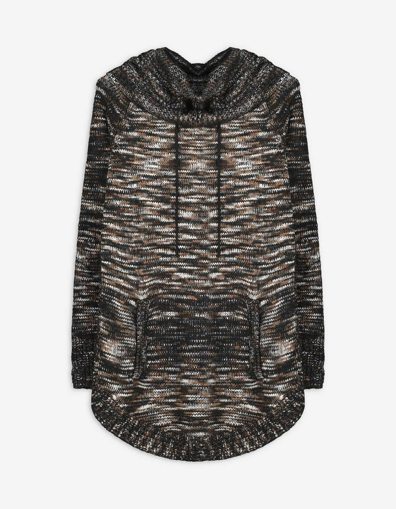 Longpullover - Rollkragen - weiß