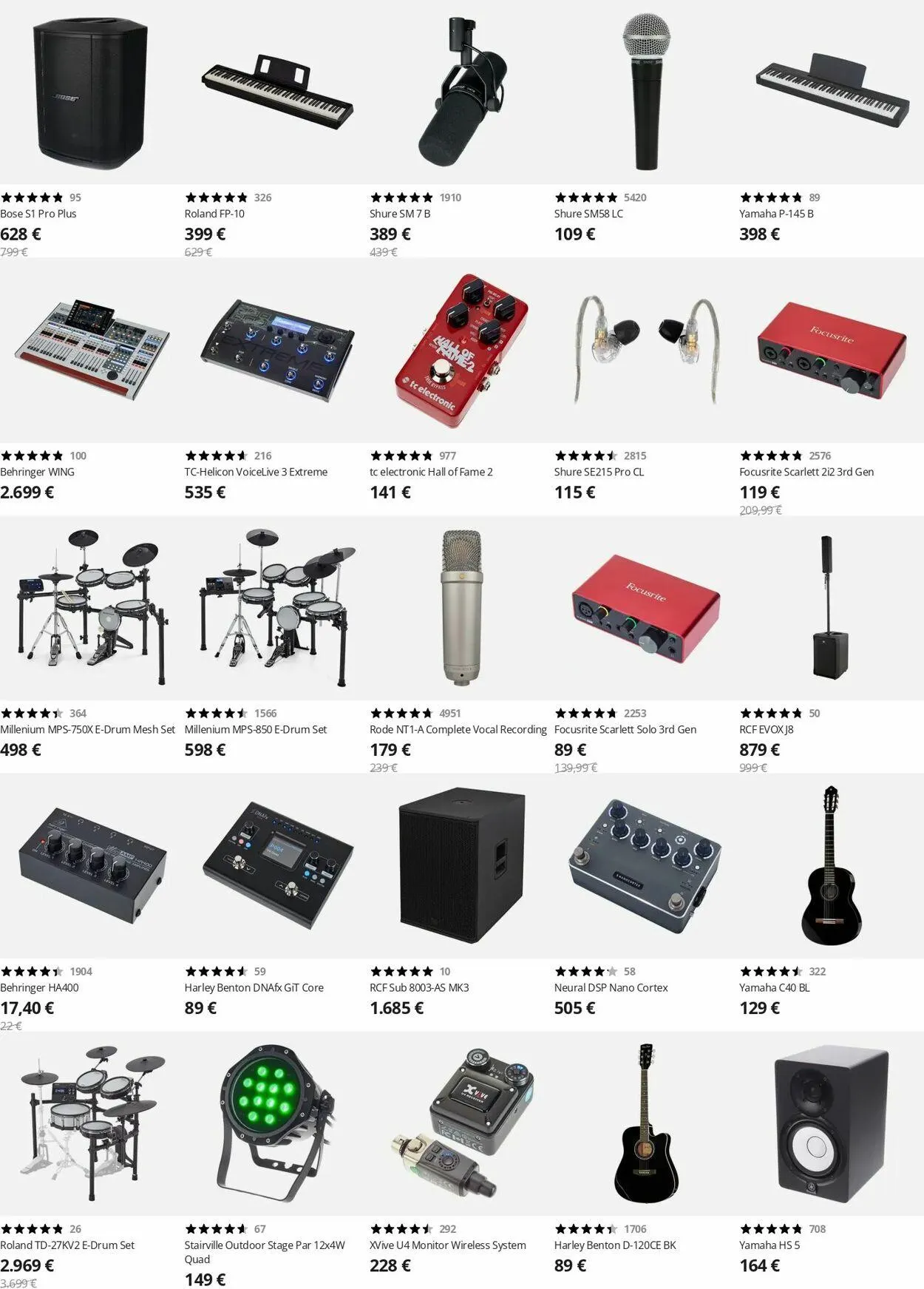 Thomann Aktueller Prospekt von 17. März bis 26. März 2025 - Prospekt seite 4