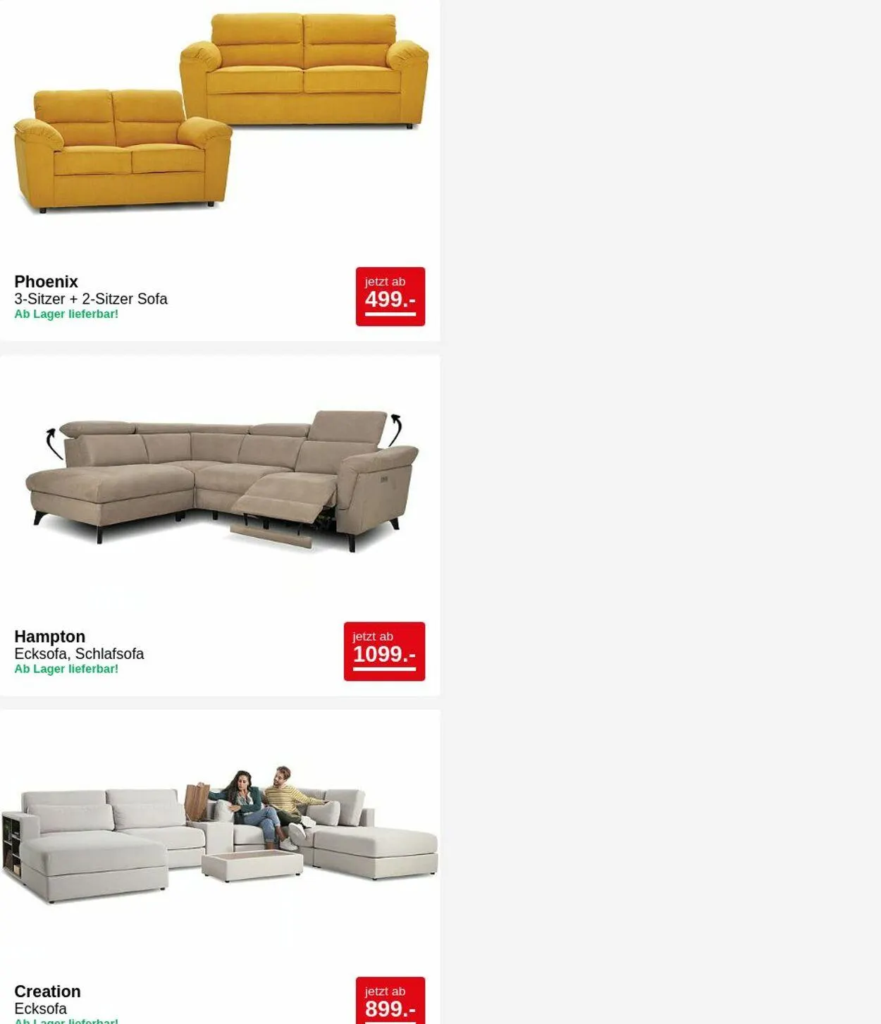 Seats and Sofas Aktueller Prospekt von 26. Mai bis 4. Juni 2025 - Prospekt seite 9