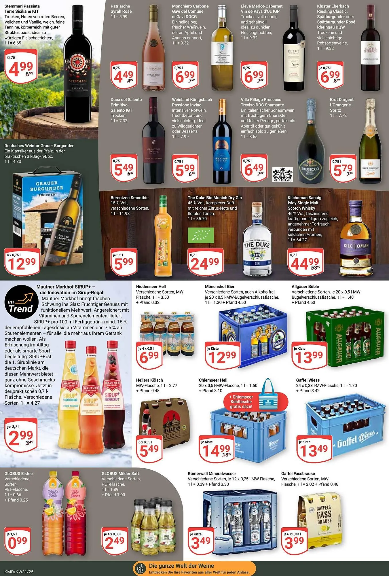 Globus Prospekt von 28. Juli bis 2. August 2025 - Prospekt seite 15