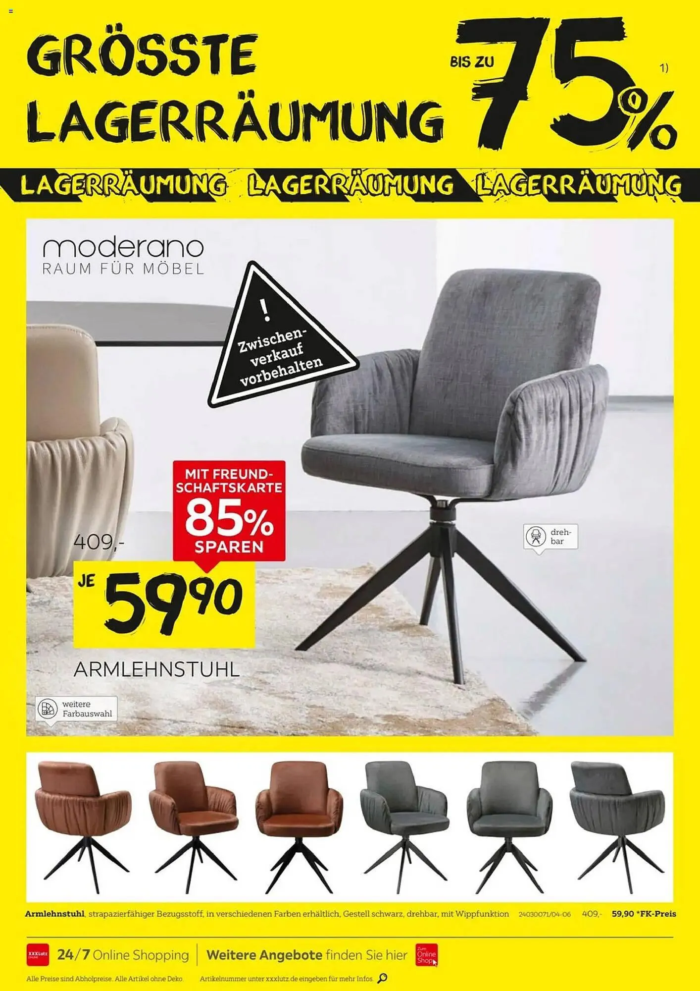 XXXLutz Prospekt von 18. April bis 2. Mai 2026 - Prospekt seite 3