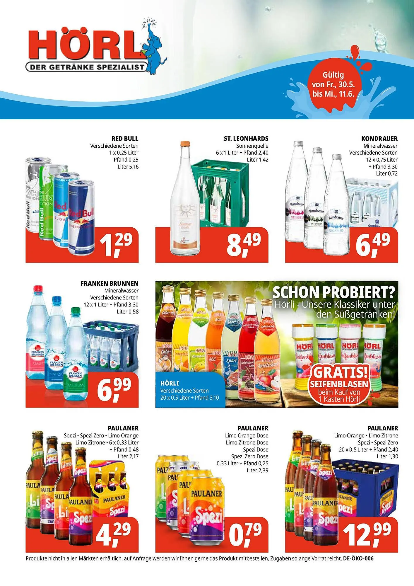 Hörl Getränke Prospekt von 28. Mai bis 11. Juni 2025 - Prospekt seite 4