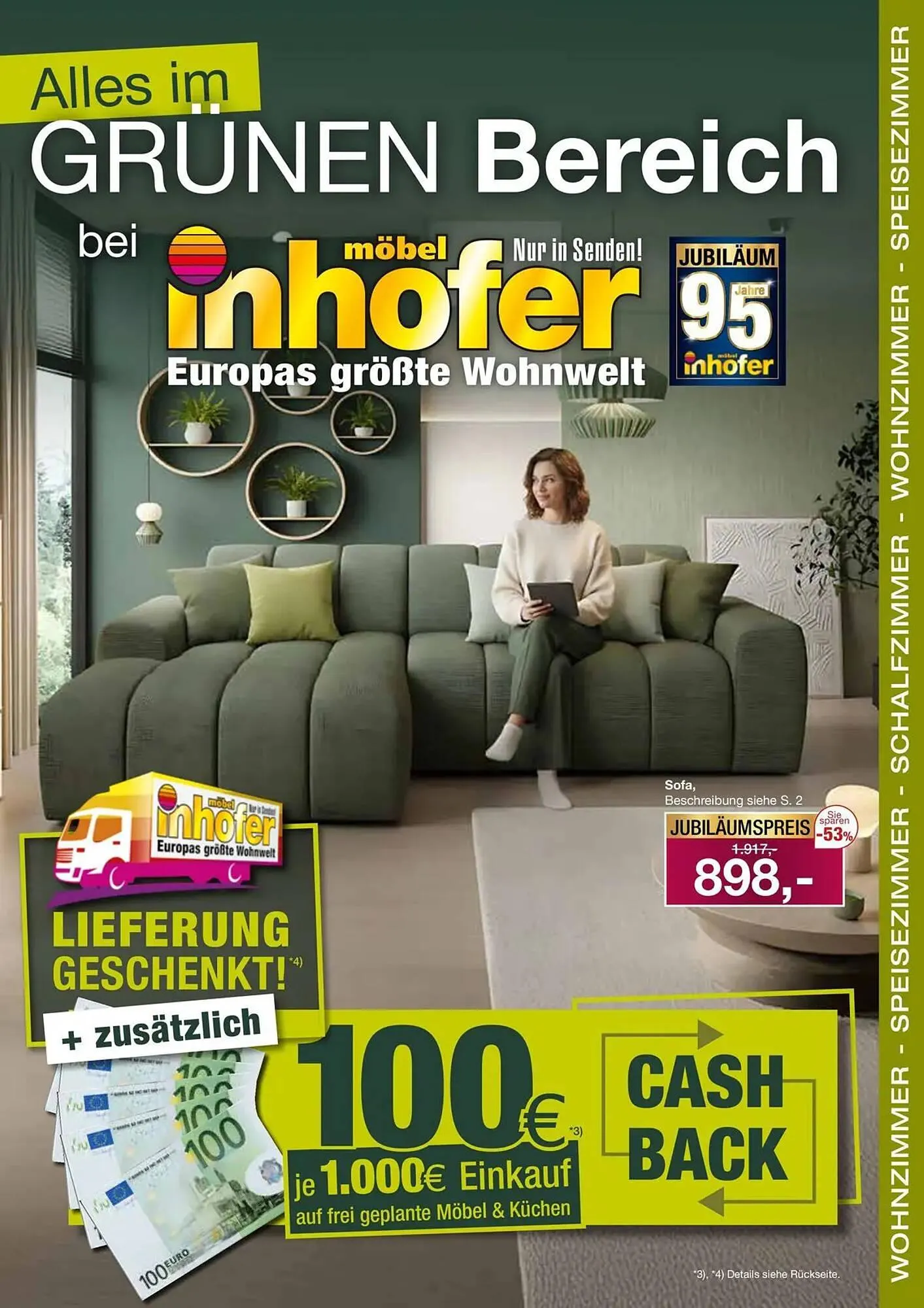 Möbel Inhofer Prospekt von 16. April bis 2. Mai 2026 - Prospekt seite 1
