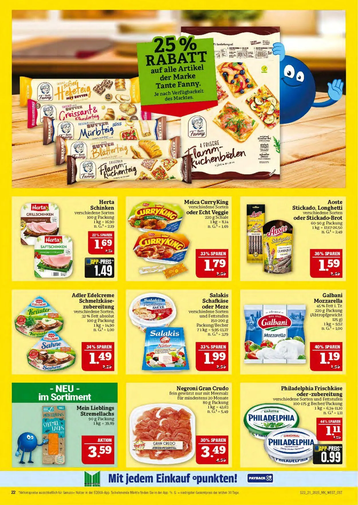 Marktkauf - Nürnberg-Thon Aktueller Prospekt von 19. Mai bis 24. Mai 2025 - Prospekt seite 22