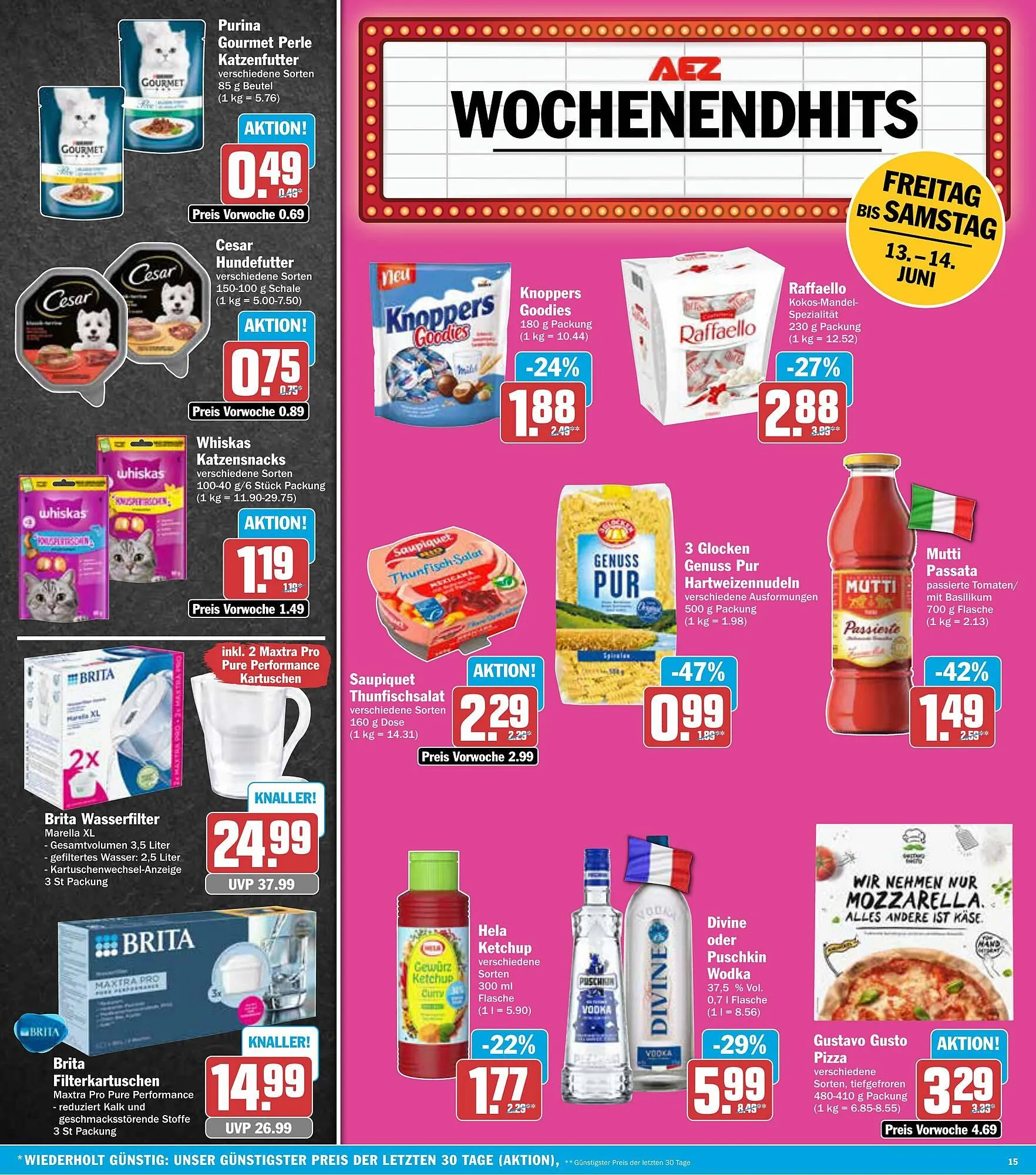 AEZ Prospekt von 9. Juni bis 14. Juni 2025 - Prospekt seite 15