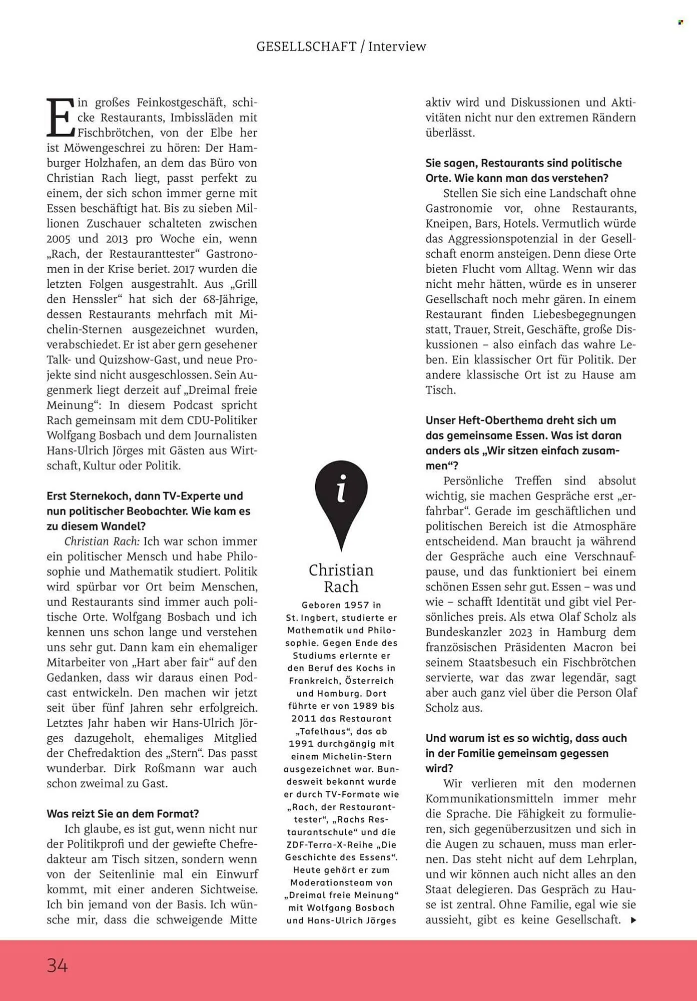 Rossmann Magazin von 1. Mai bis 31. Mai 2026 - Prospekt seite 34