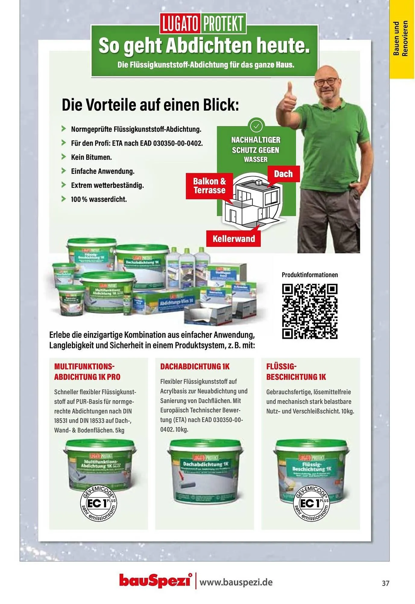 BauSpezi Prospekt von 15. April bis 31. Dezember 2026 - Prospekt seite 39