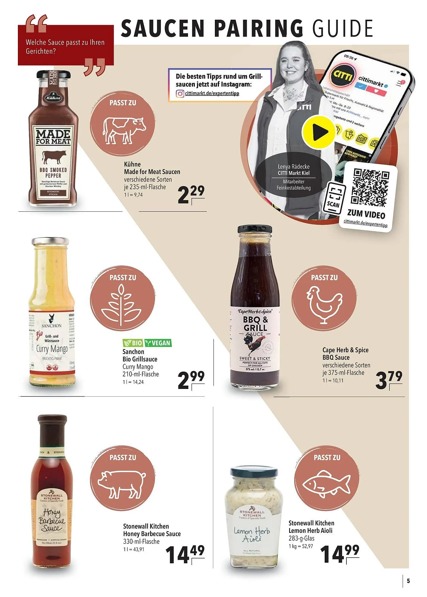 CITTI Markt Prospekt von 13. Mai bis 2. Juni 2026 - Prospekt seite 5