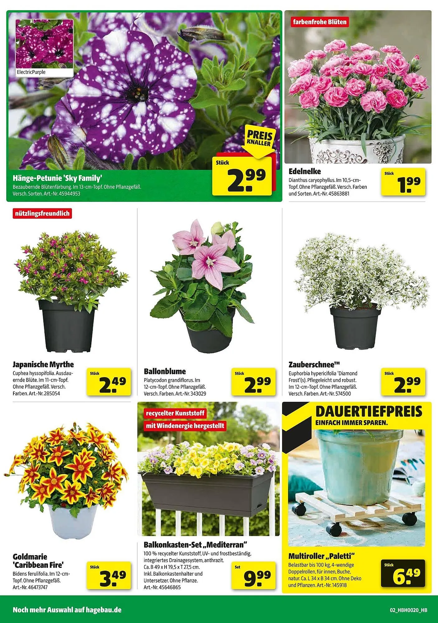 Hagebau Prospekt von 10. Mai bis 17. Mai 2025 - Prospekt seite 2