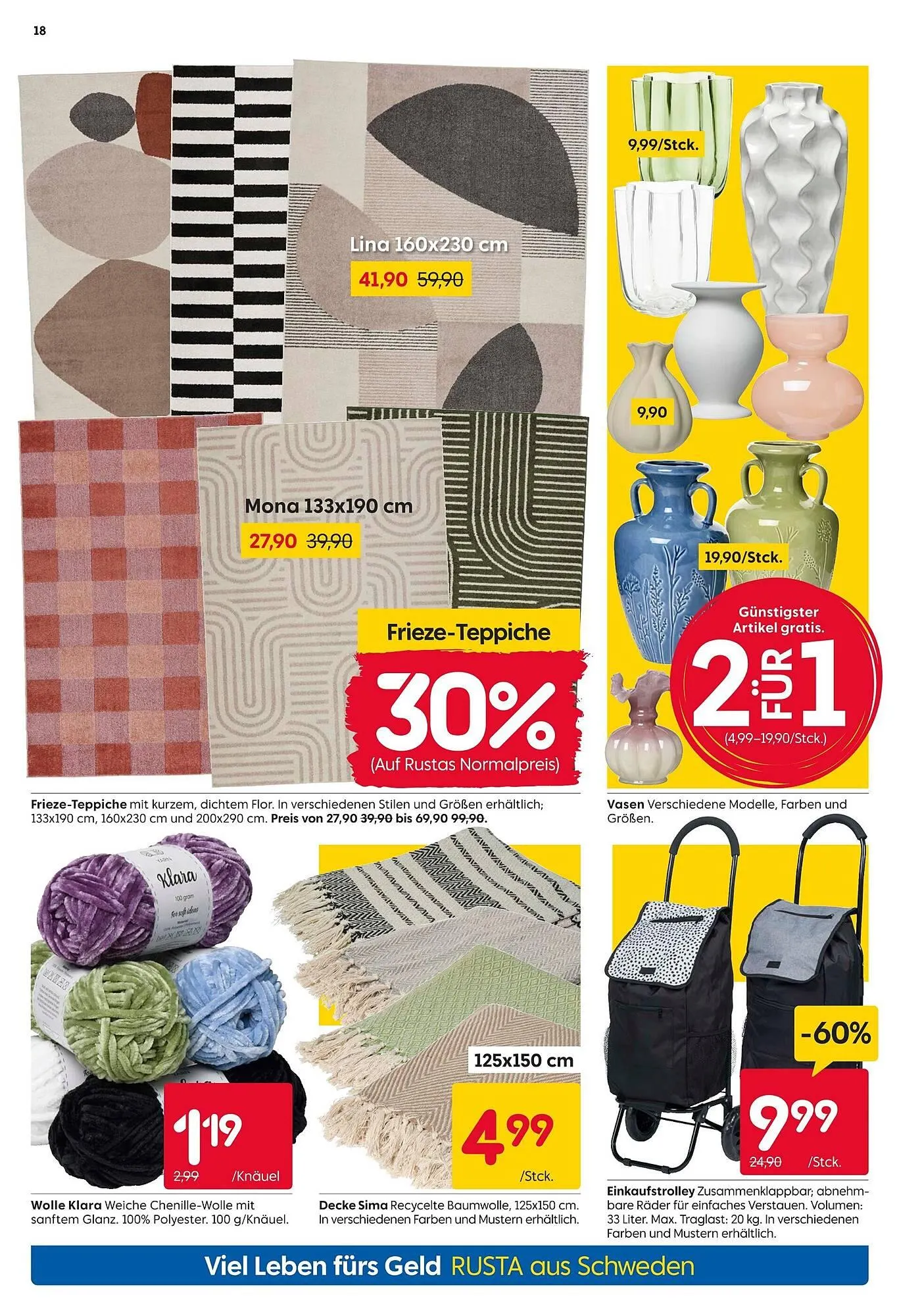 Rusta Prospekt von 19. April bis 25. April 2025 - Prospekt seite 18