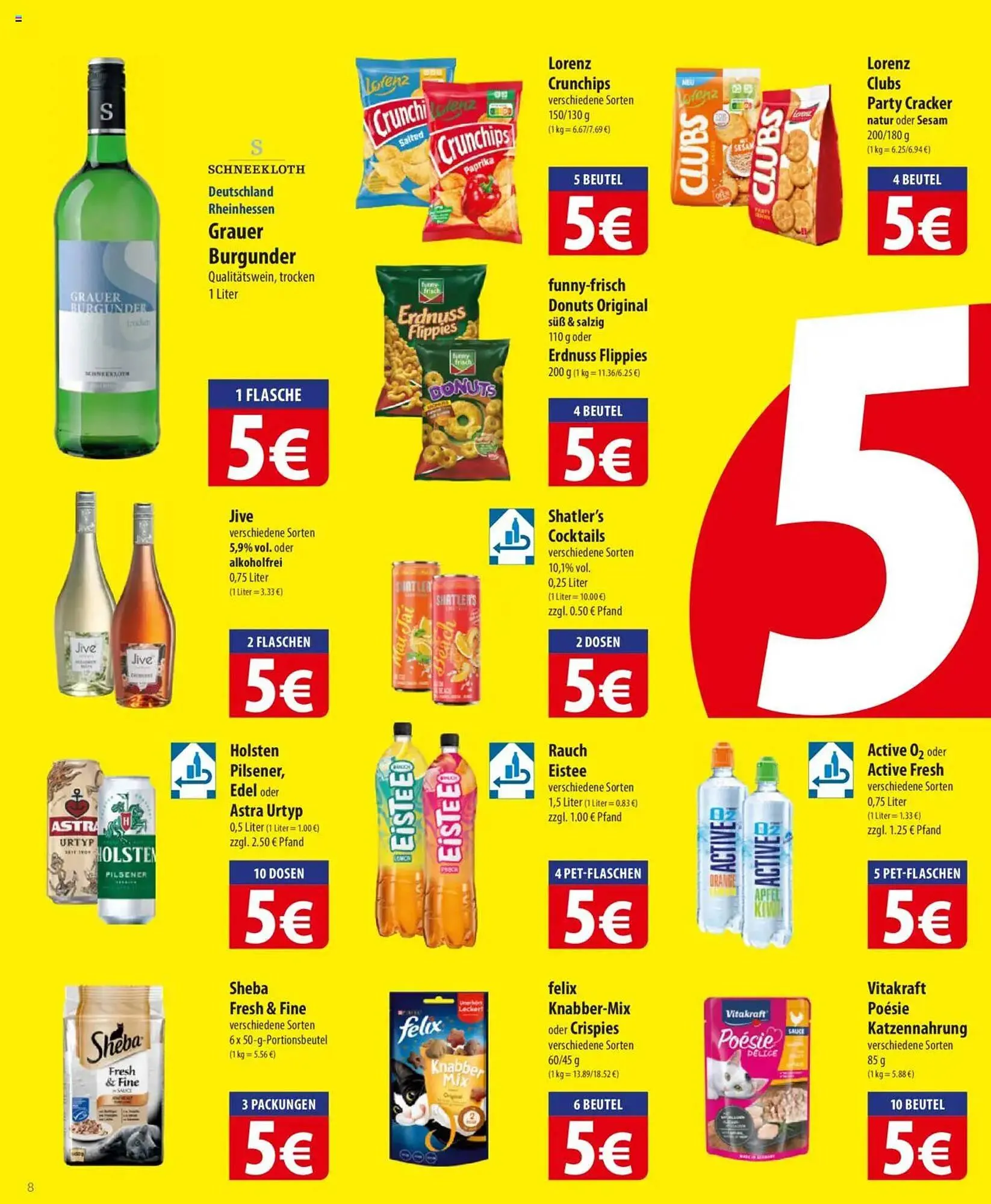 Famila Nord Ost Prospekt von 14. Juli bis 19. Juli 2025 - Prospekt seite 8