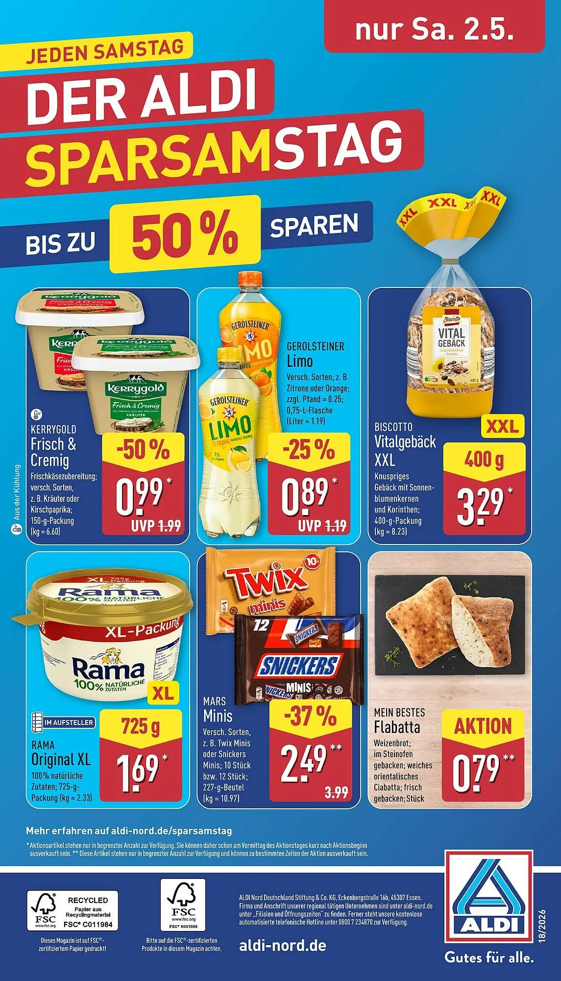 Aldi Nord Prospekt von 27. April bis 2. Mai 2026 - Prospekt seite 32