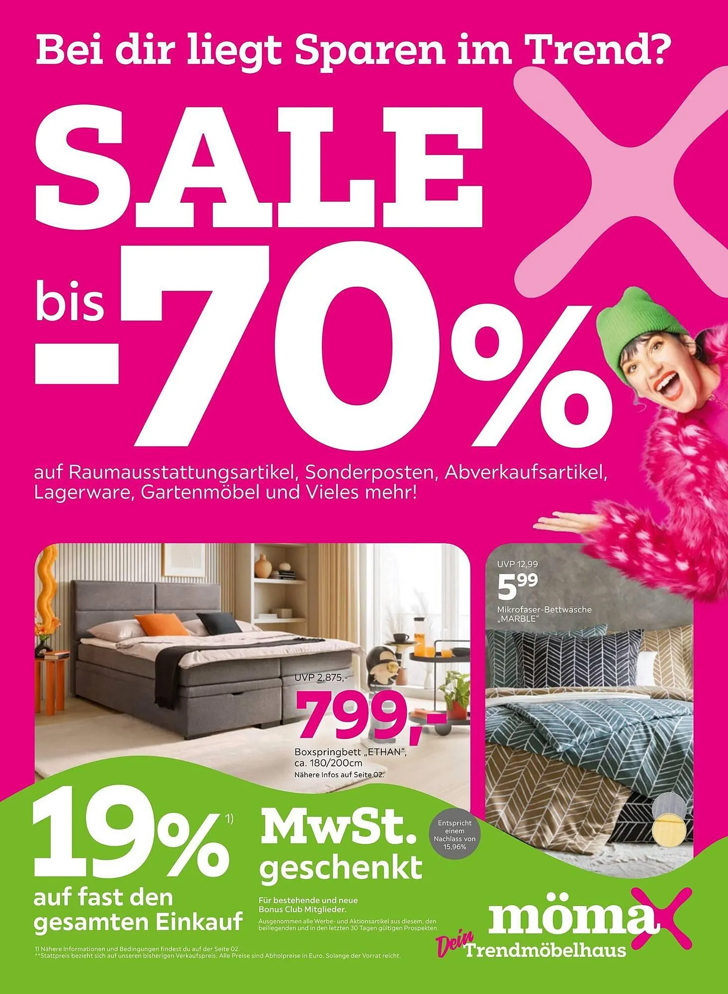 Mömax Prospekt von 27. Dezember bis 7. Januar 2026 - Prospekt seite 1