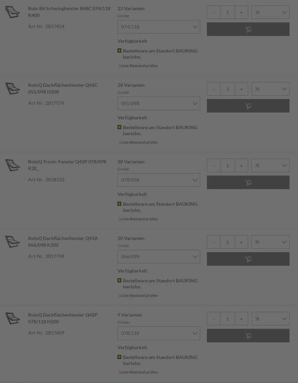 Bauking von 7. Juli bis 16. Juli 2025 - Prospekt seite 14