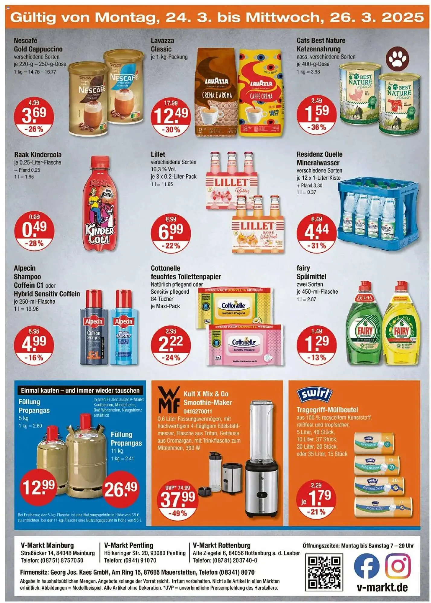 V Markt Prospekt von 20. März bis 26. März 2025 - Prospekt seite 24