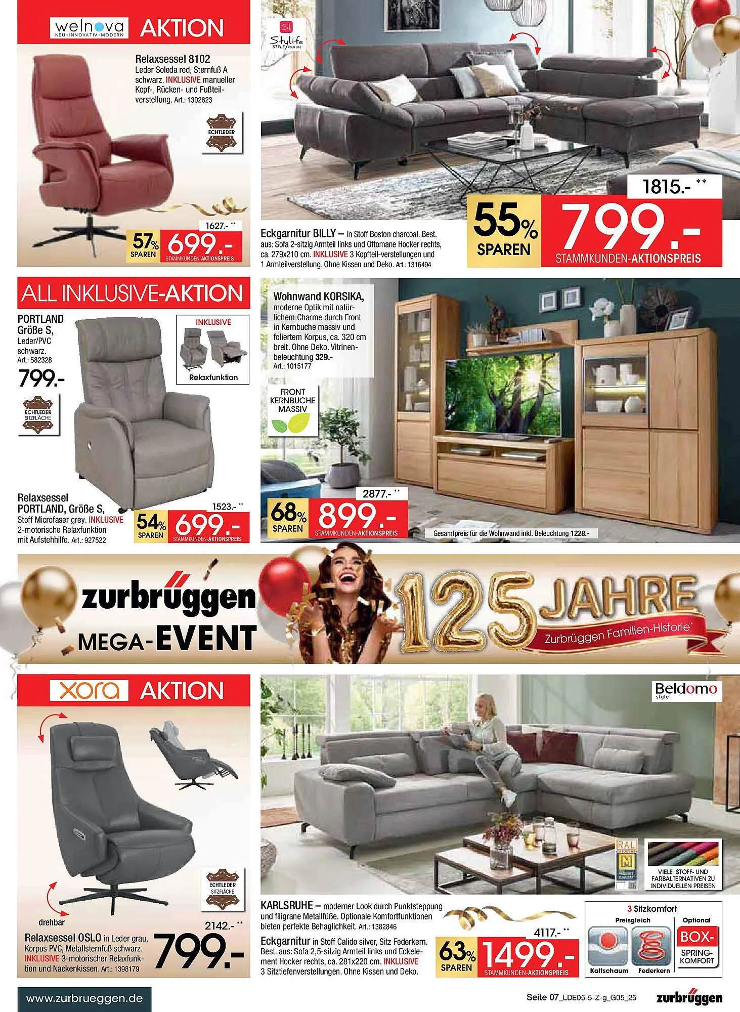 Zurbrüggen Prospekt von 9. Mai bis 24. Mai 2025 - Prospekt seite 7