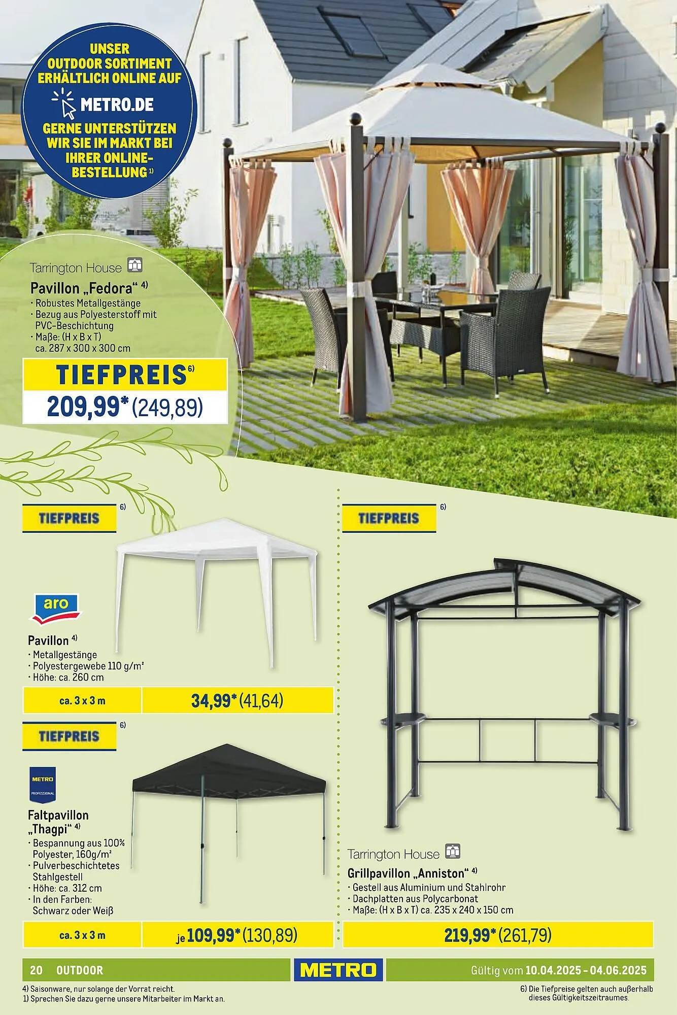 METRO Prospekt von 10. April bis 6. Juni 2025 - Prospekt seite 20