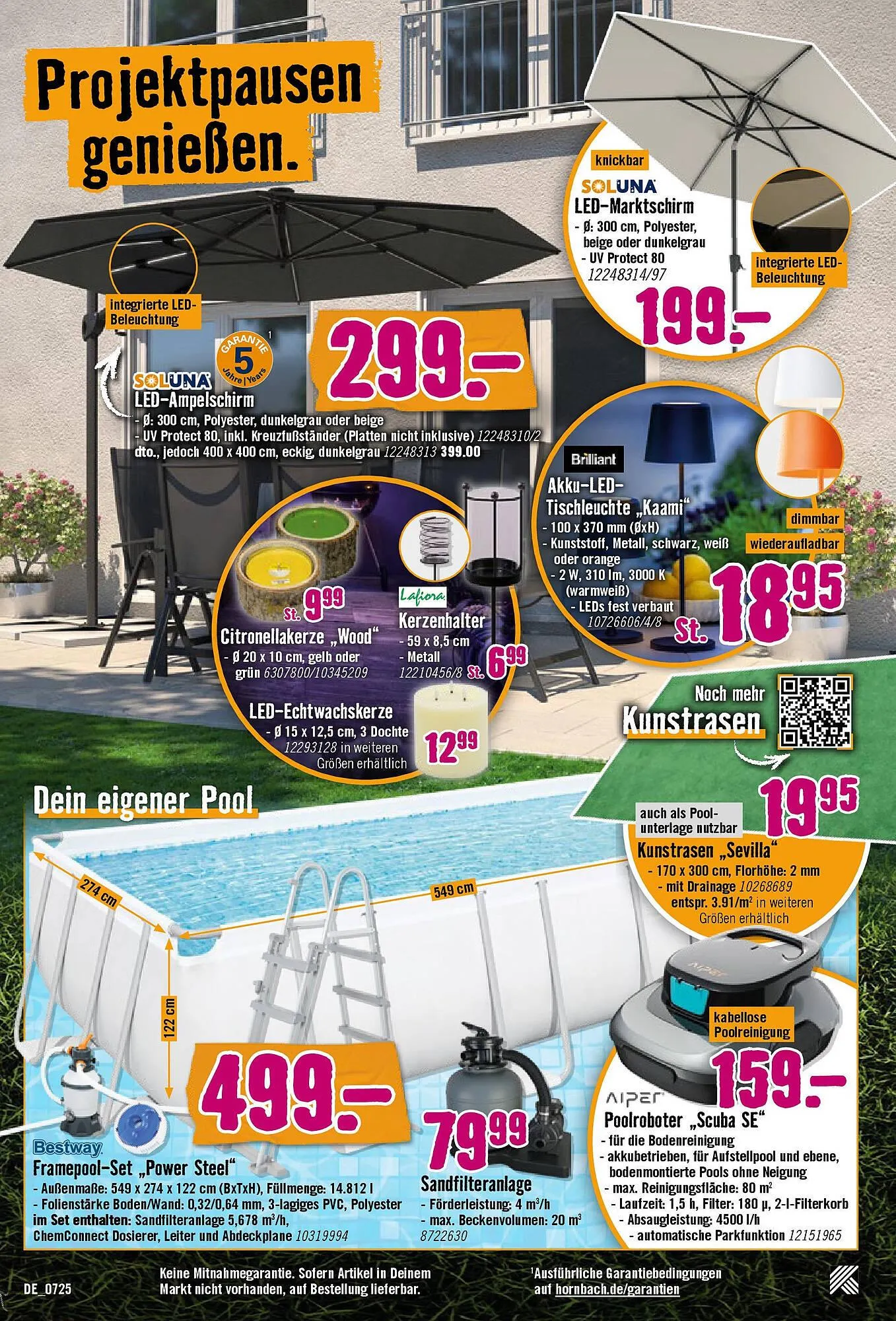 Hornbach Prospekt von 24. Juni bis 22. Juli 2025 - Prospekt seite 20