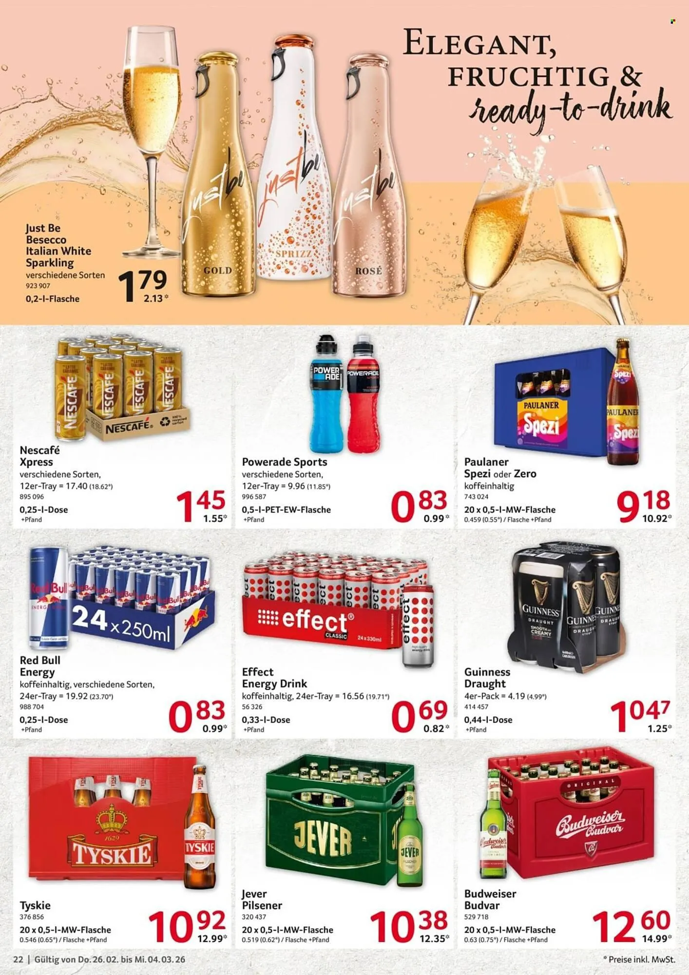 Selgros Prospekt von 26. Februar bis 4. März 2026 - Prospekt seite 22