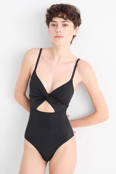 Swimsuit with knot detail - LYCRA® XTRA LIFE™- padded