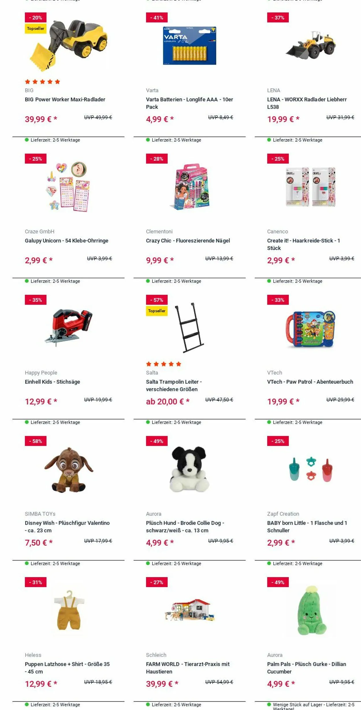 ROFU Kinderland Aktueller Prospekt von 10. März bis 19. März 2025 - Prospekt seite 37