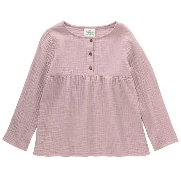 Mädchen Musselin-Bluse aus Bio-Baumwolle