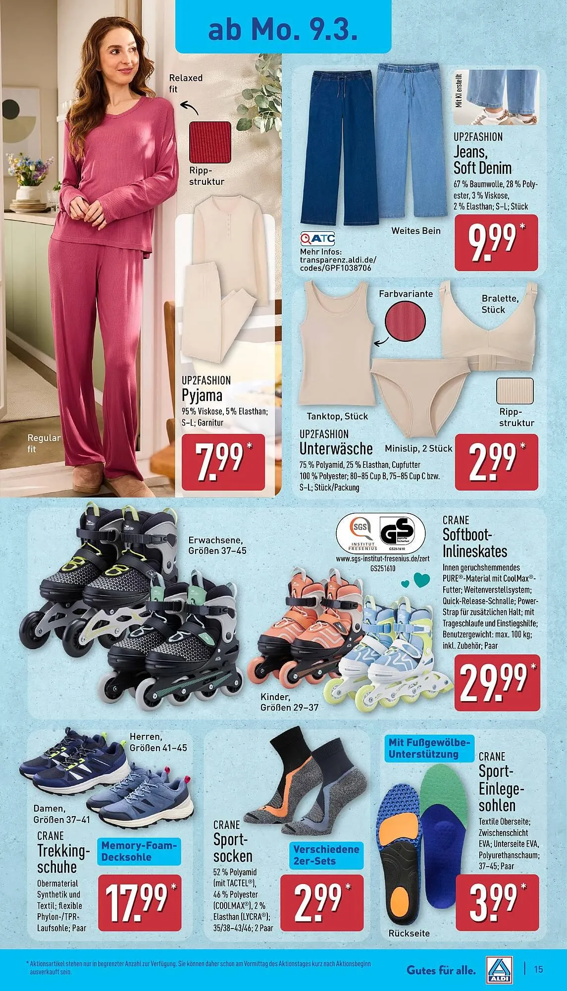 Aldi Nord Prospekt von 9. März bis 14. März 2026 - Prospekt seite 16