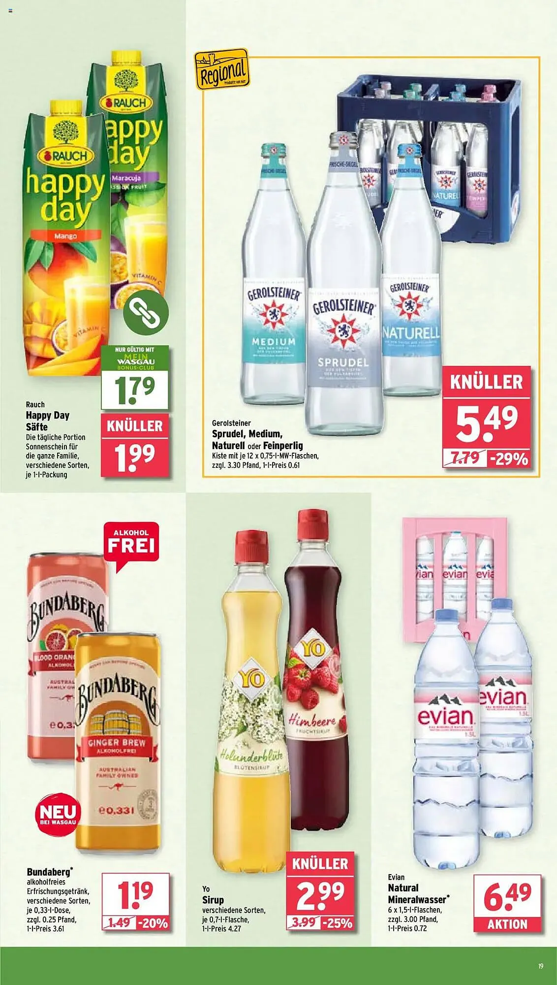 Wasgau Prospekt von 12. Mai bis 17. Mai 2025 - Prospekt seite 19