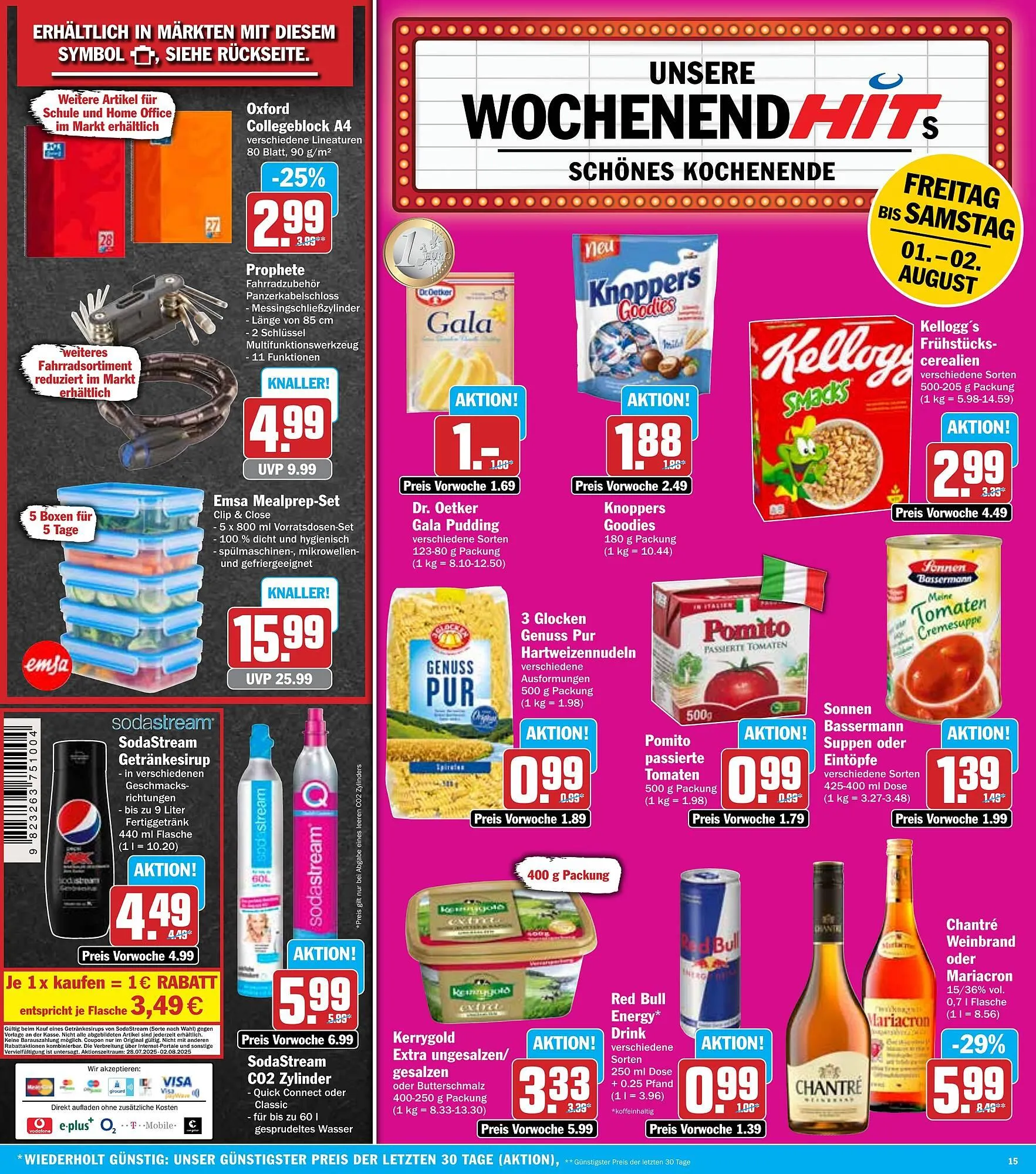 Hit Prospekt von 28. Juli bis 2. August 2025 - Prospekt seite 15