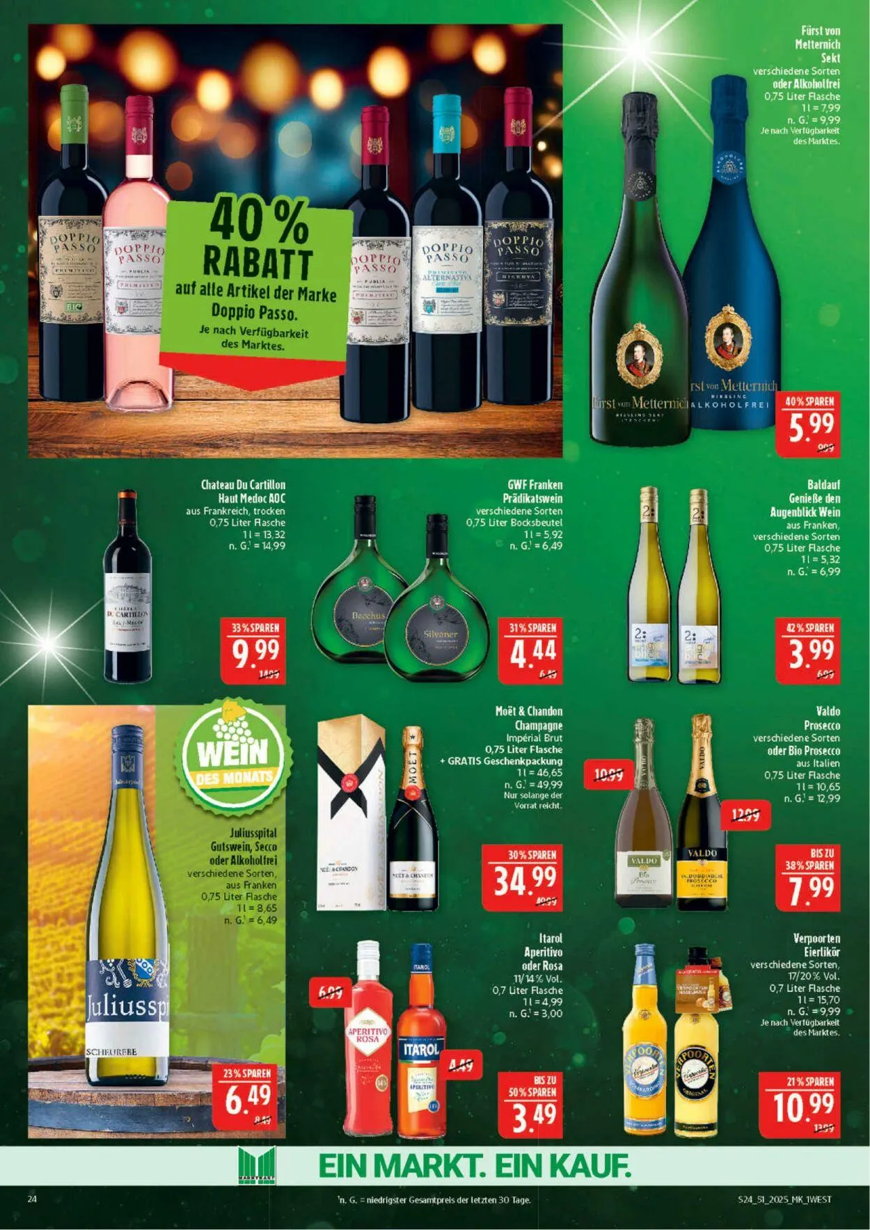 Marktkauf - Nürnberg-Thon Aktueller Prospekt von 15. Dezember bis 20. Dezember 2025 - Prospekt seite 24