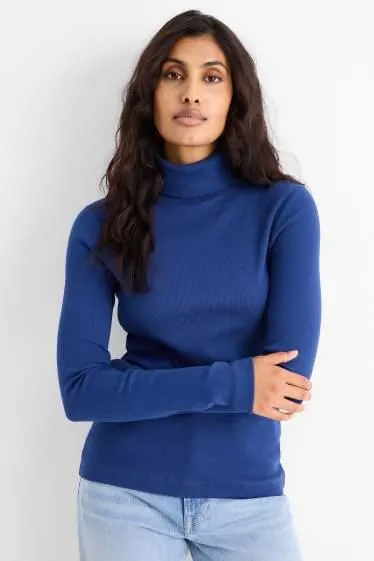 Multipack of 2 - turtleneck top - ribbed