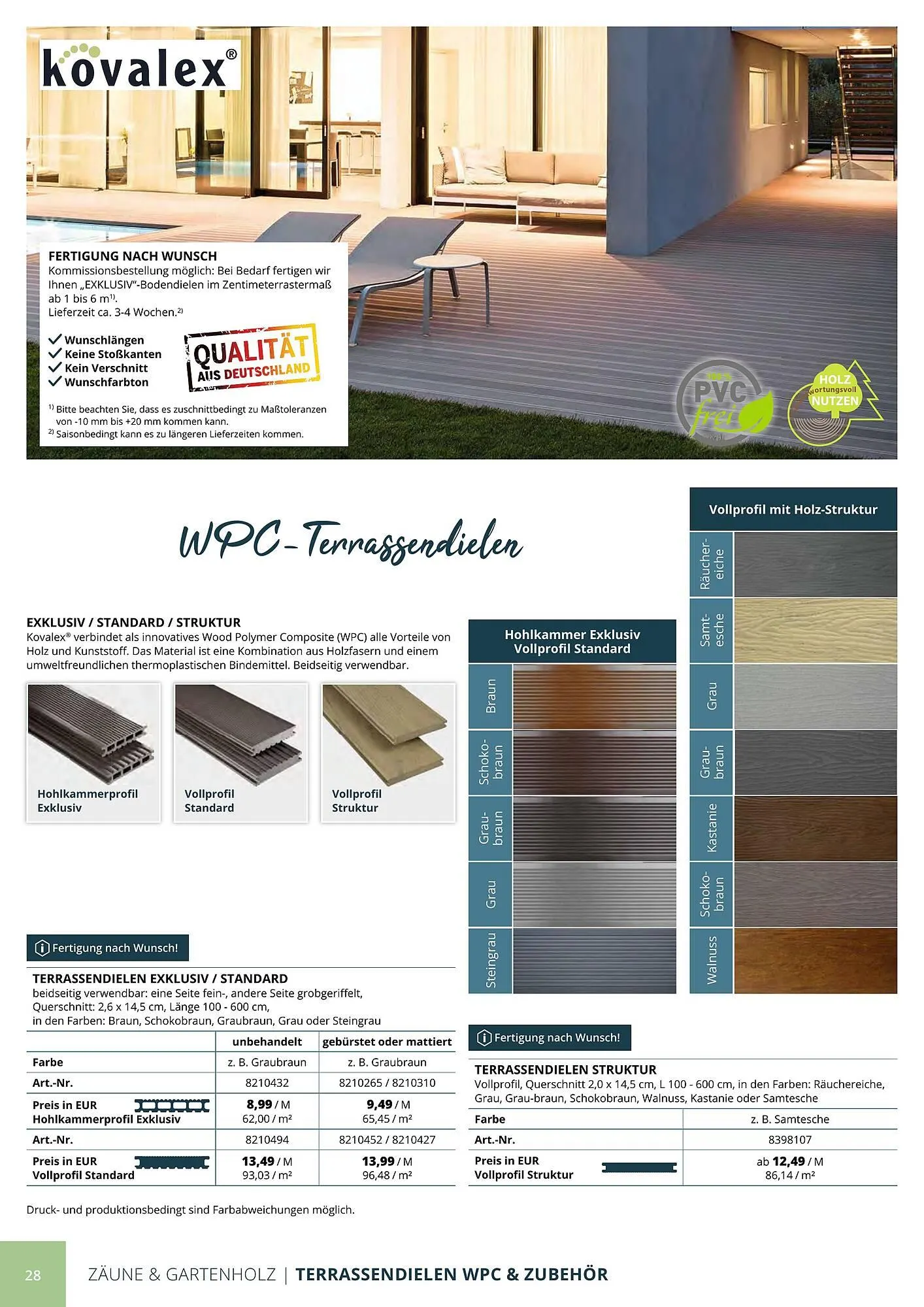 BBM Baumarkt Prospekt von 20. April bis 31. Dezember 2025 - Prospekt seite 28