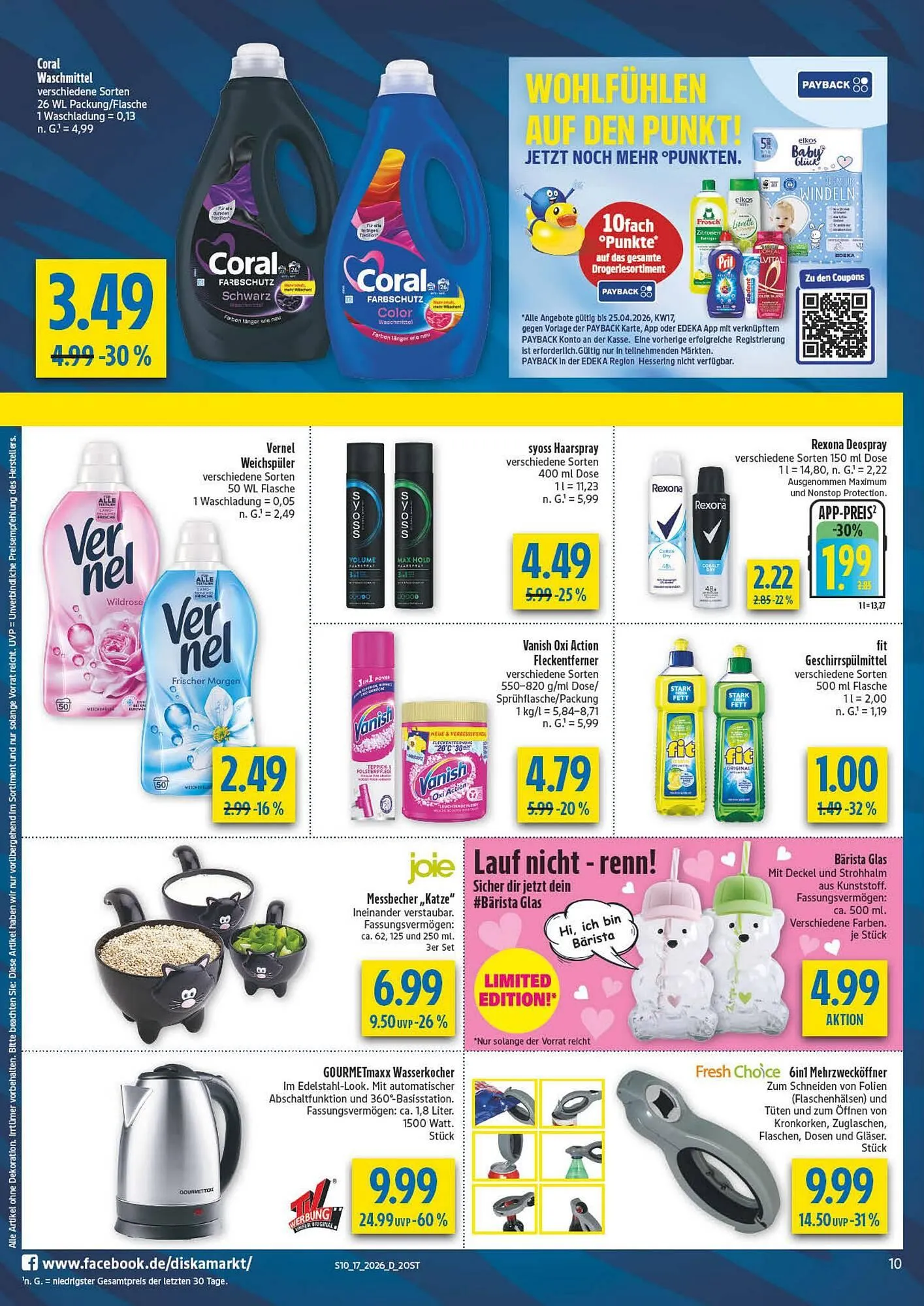 Diska Prospekt von 20. April bis 25. April 2026 - Prospekt seite 10