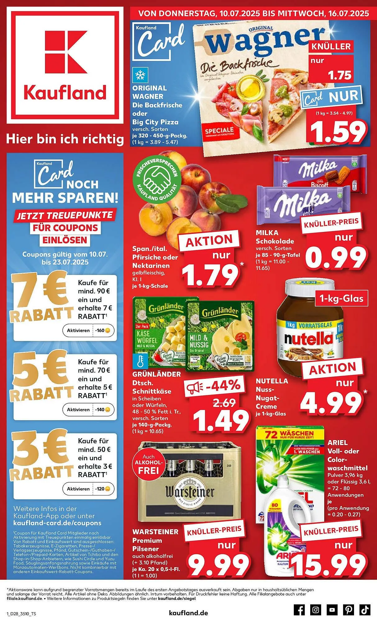 Kaufland Prospekt von 13. Juli bis 16. Juli 2025 - Prospekt seite 16