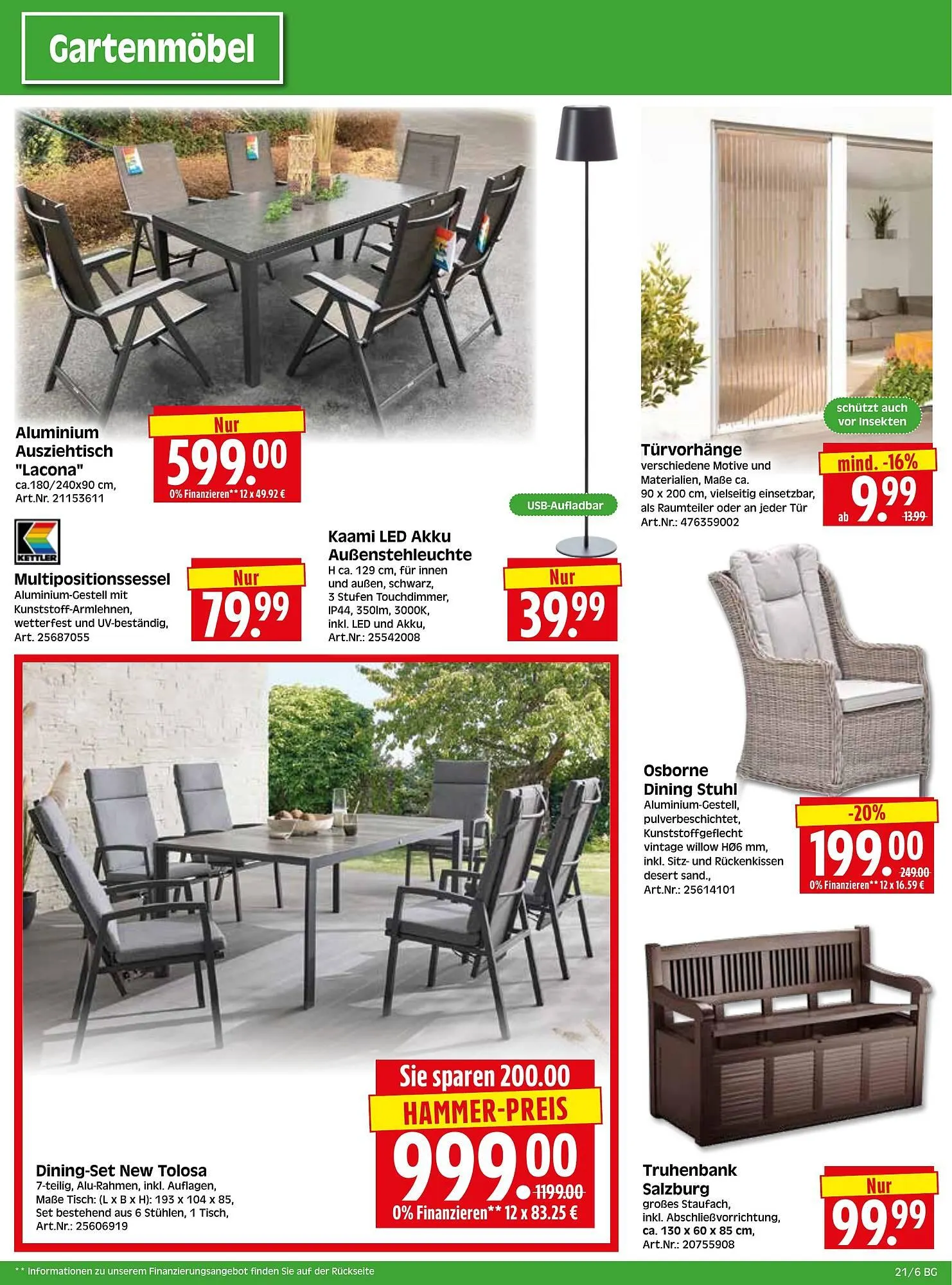 Herkules Baumarkt Prospekt von 19. Mai bis 24. Mai 2025 - Prospekt seite 6