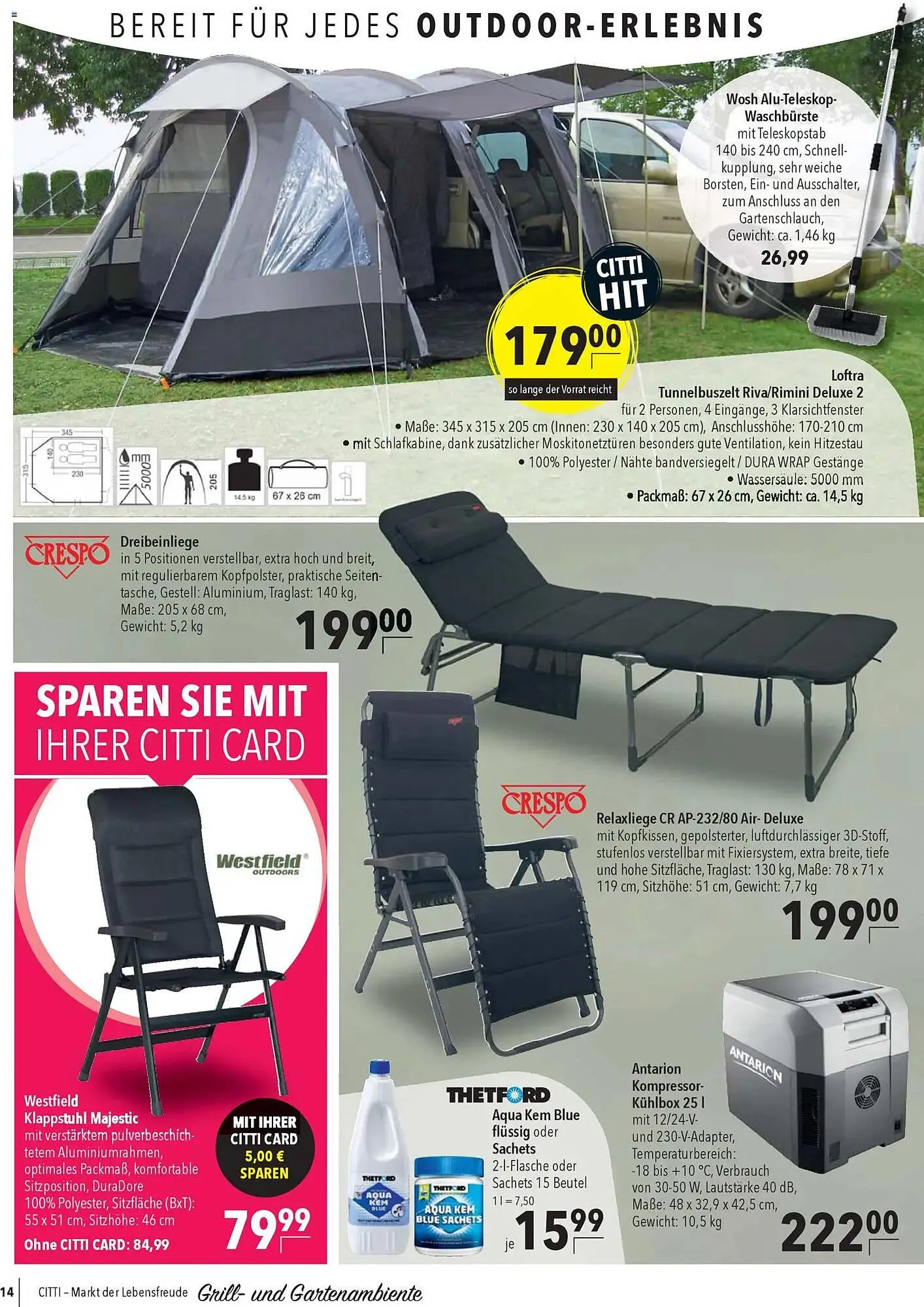 CITTI Markt Prospekt von 29. April bis 12. Mai 2026 - Prospekt seite 14