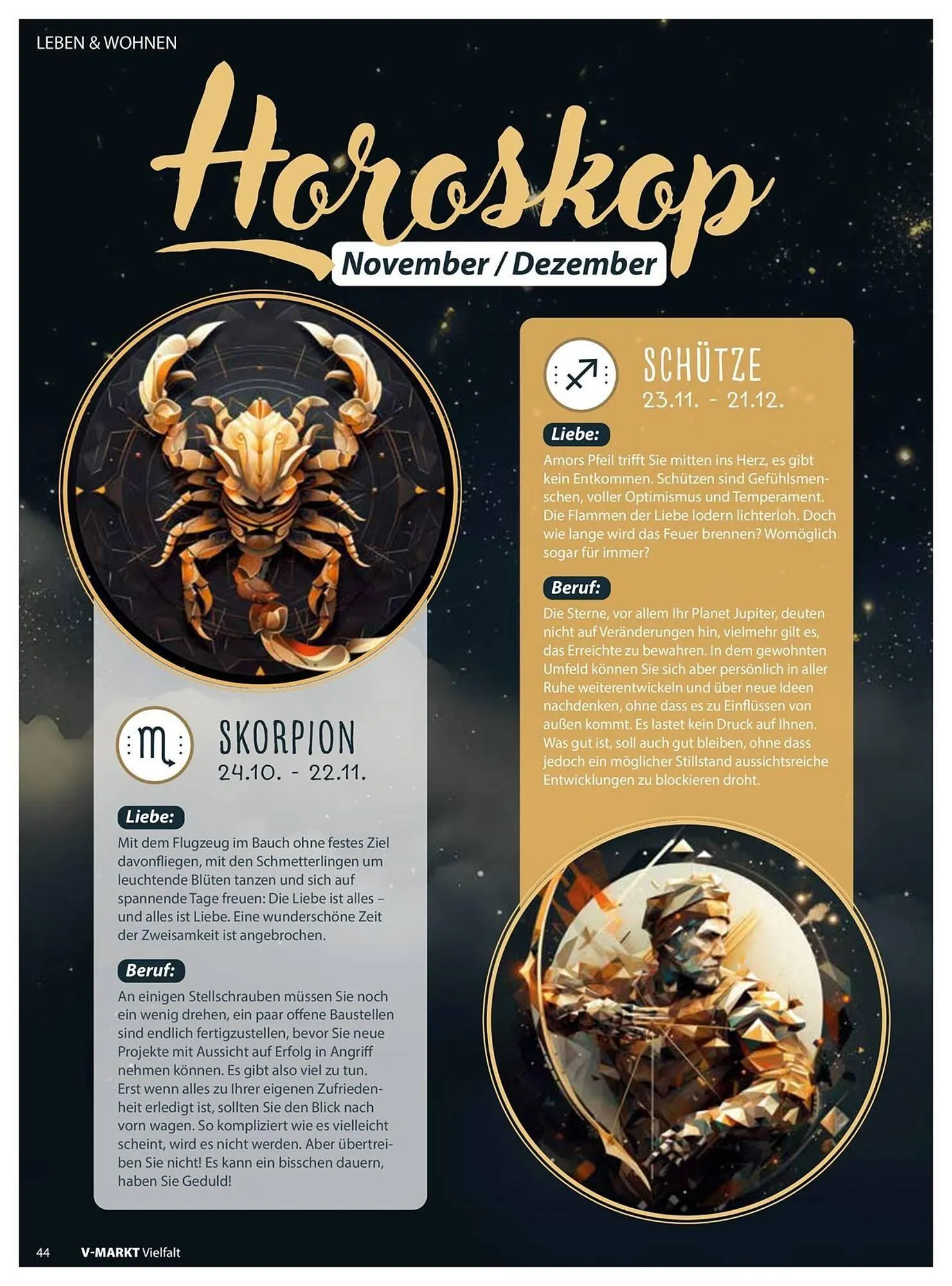 V Markt Prospekt von 1. November bis 31. Dezember 2025 - Prospekt seite 44