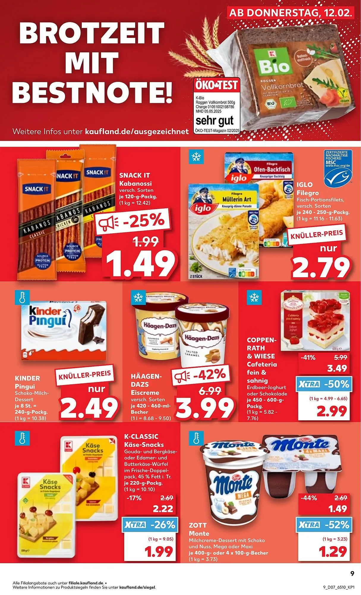 Kaufland Prospekt von 12. Februar bis 18. Februar 2026 - Prospekt seite 9