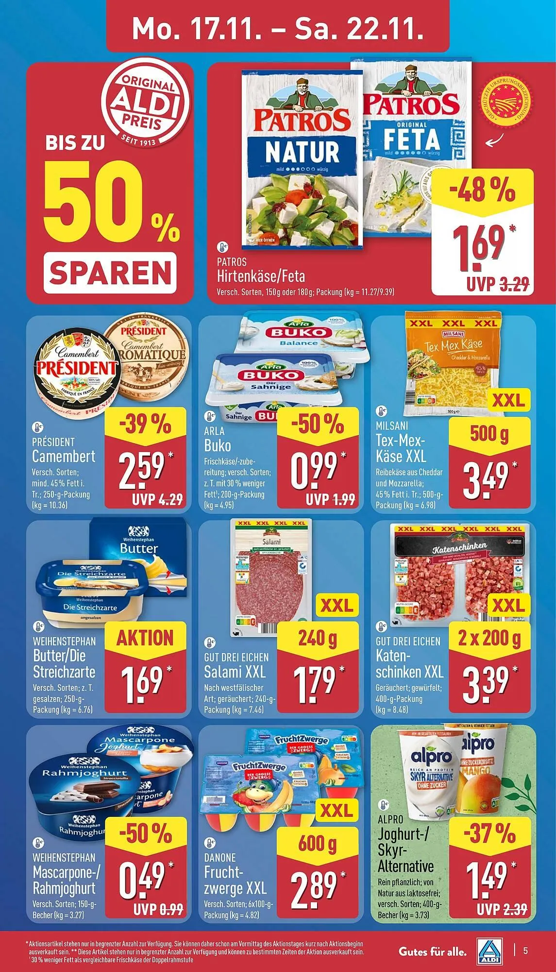 Aldi Nord Prospekt von 17. November bis 22. November 2025 - Prospekt seite 5