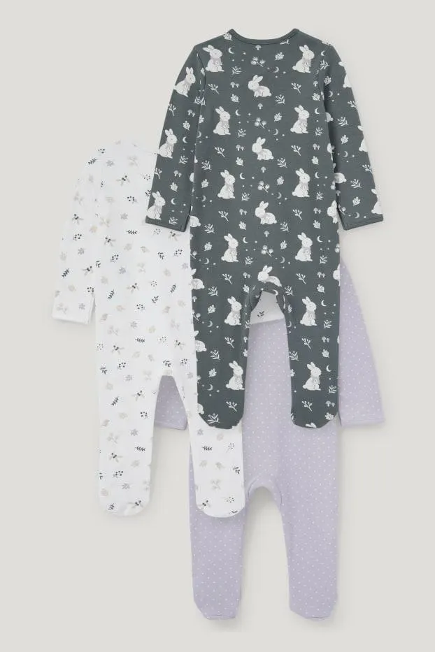 Set van 3 - babypyjama