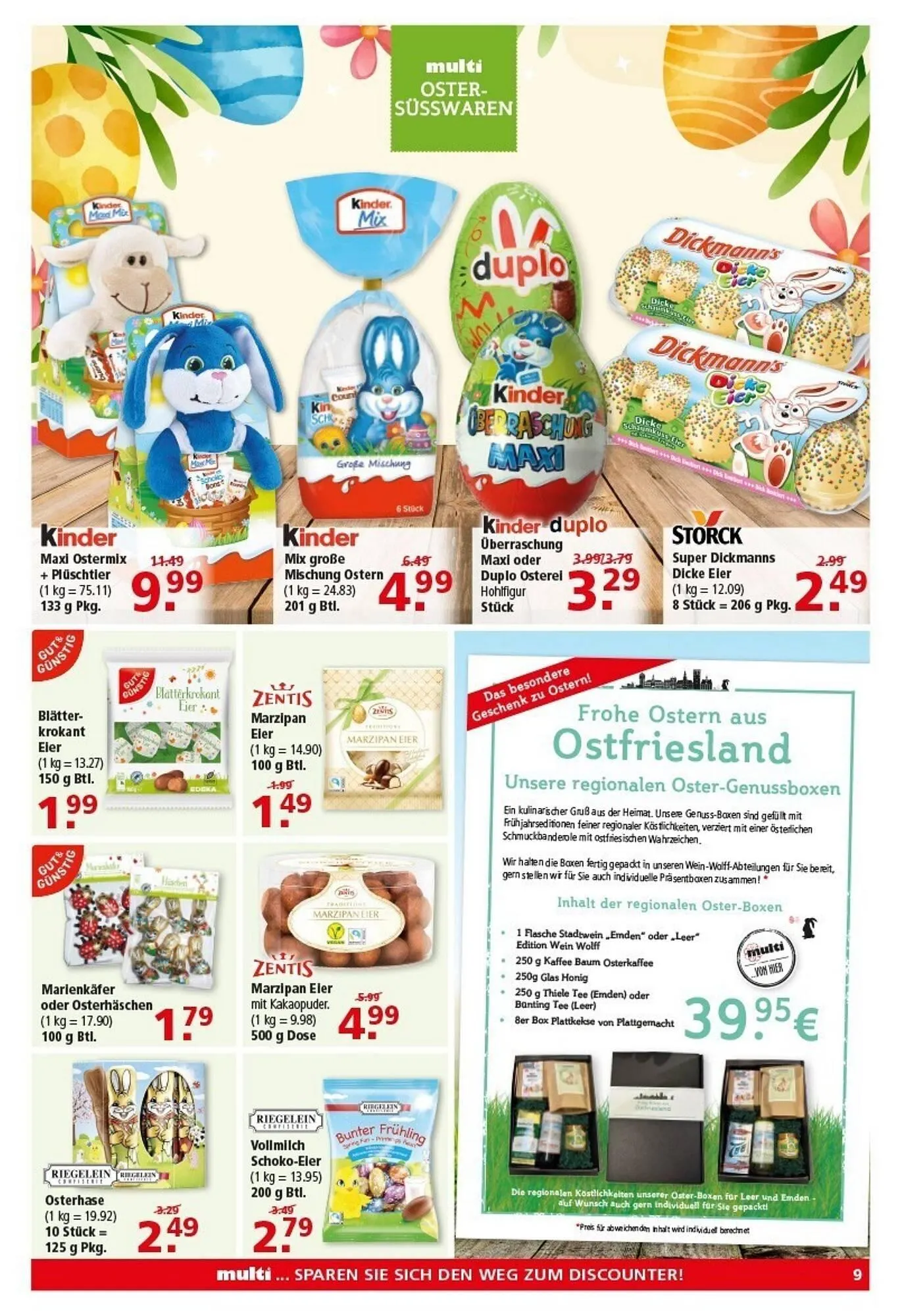 Multi Markt Prospekt von 23. März bis 28. März 2026 - Prospekt seite 9