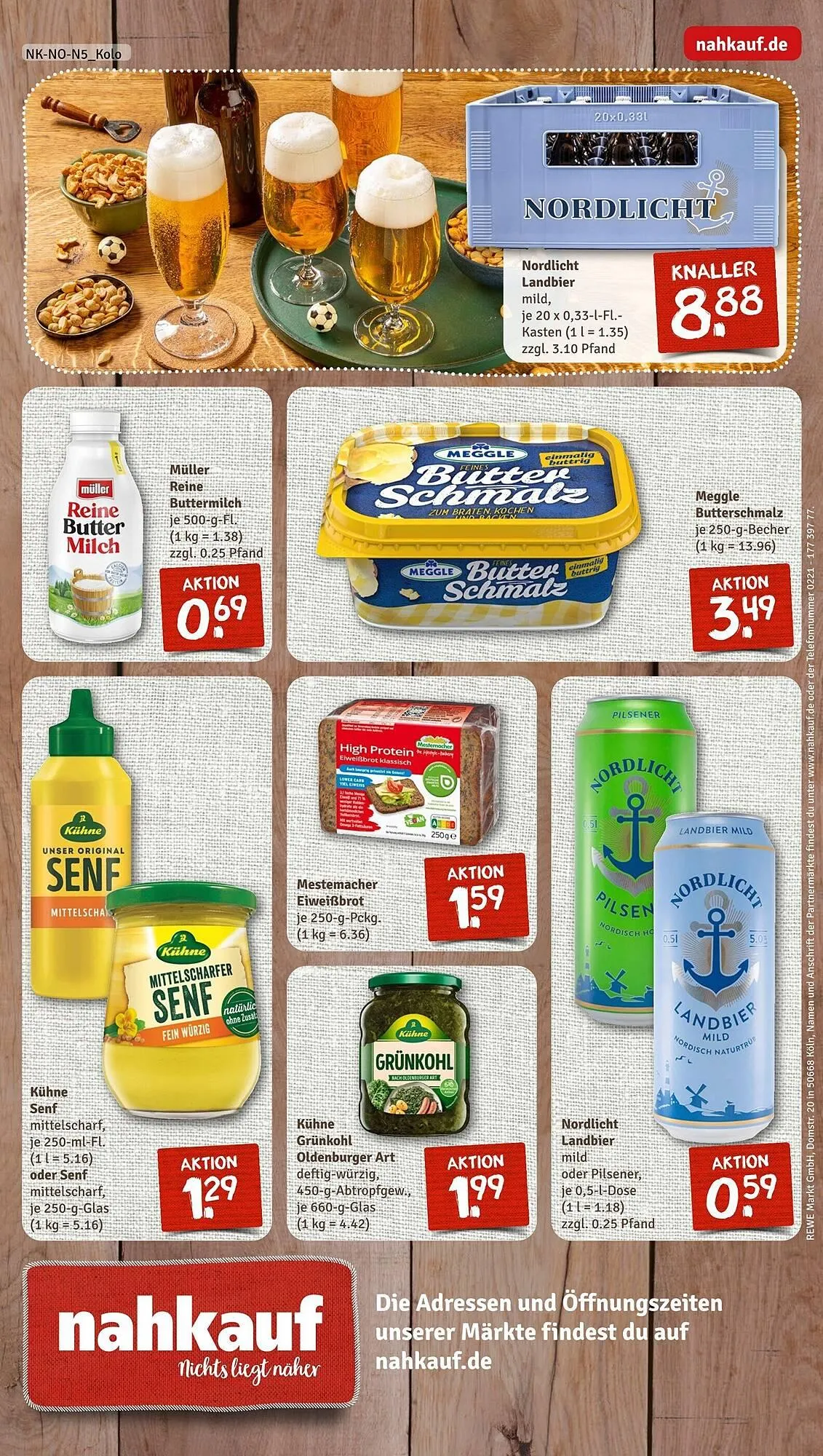 Nahkauf Prospekt von 27. Oktober bis 3. November 2025 - Prospekt seite 8