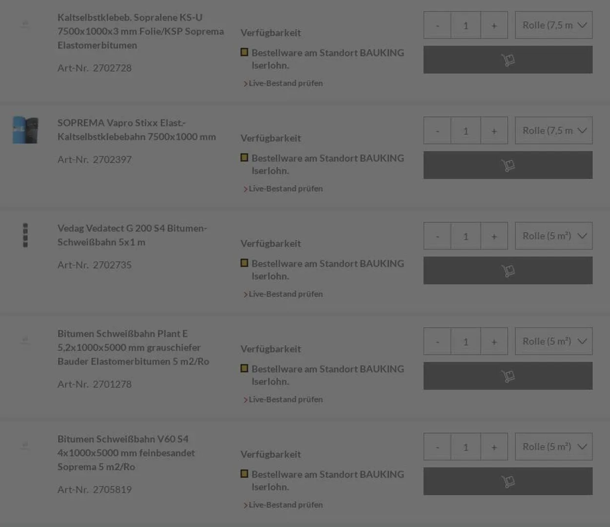 Bauking von 21. Juli bis 30. Juli 2025 - Prospekt seite 7