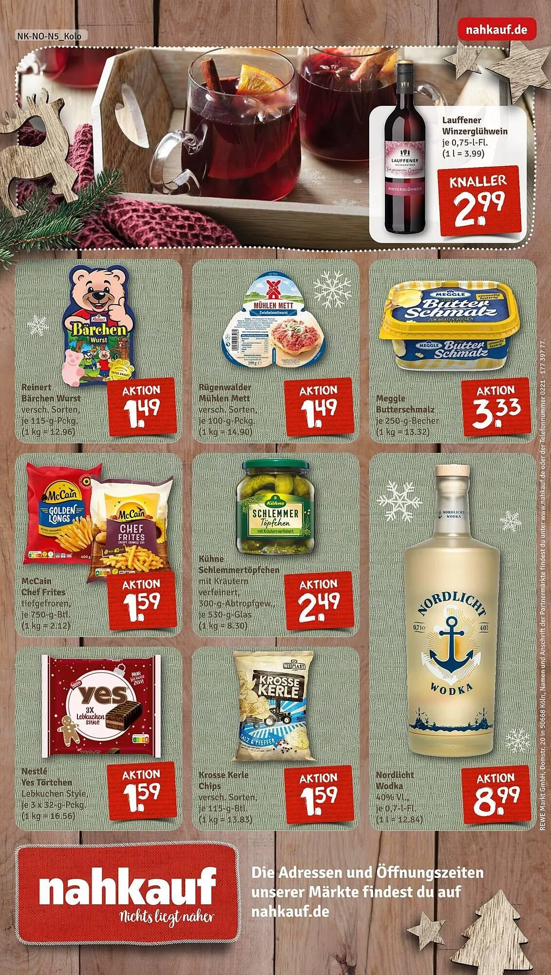 Nahkauf Prospekt von 1. Dezember bis 6. Dezember 2025 - Prospekt seite 8