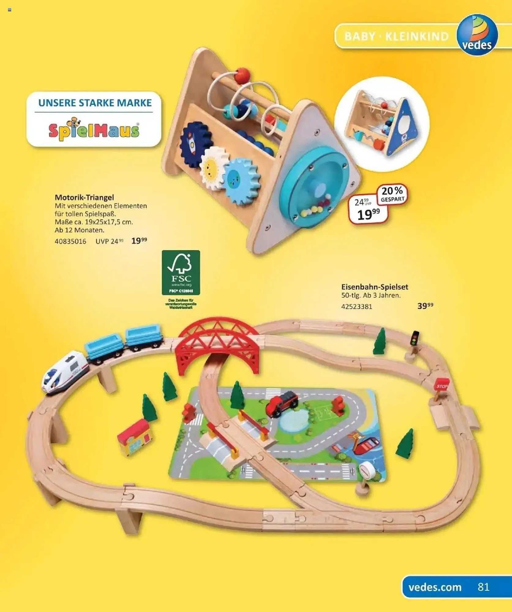 Vedes Prospekt von 29. September bis 6. Januar 2026 - Prospekt seite 81